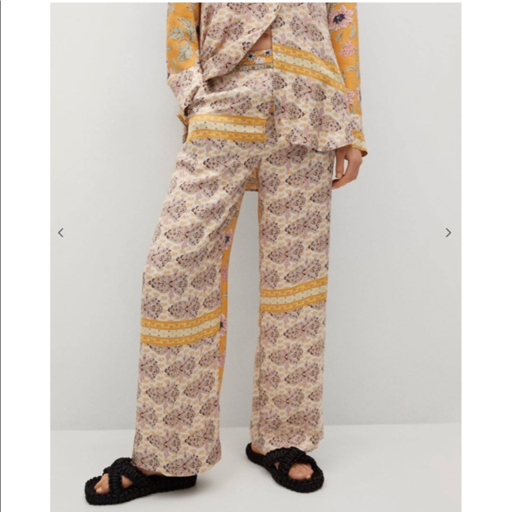 MANGO - MULTI PRINT PAISLEY PANT